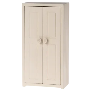Armoire en bois crème