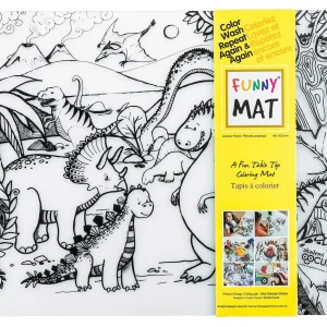 Tapis à colorier Jurassic