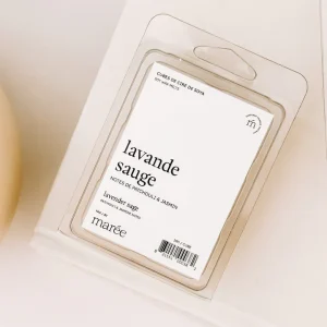 CUBES DE CIRE DE SOYA POUR DIFFUSEUR - Lavande sauge