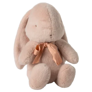 Peluche Lapin medium rose poudre