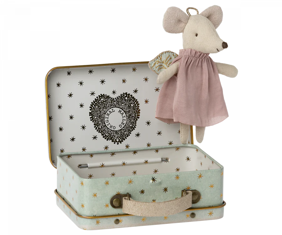 Souris ange dans sa valise – Image 2