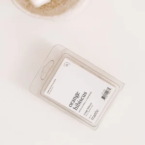 CUBES DE CIRE DE SOYA POUR DIFFUSEUR - Orange hibiscus