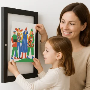 Cadre Photo - Peut Contenir Jusqu' à 150 Dessins