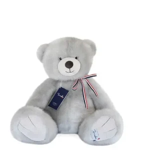 L'OURS FRANCAIS 50 cm - Gris Perle