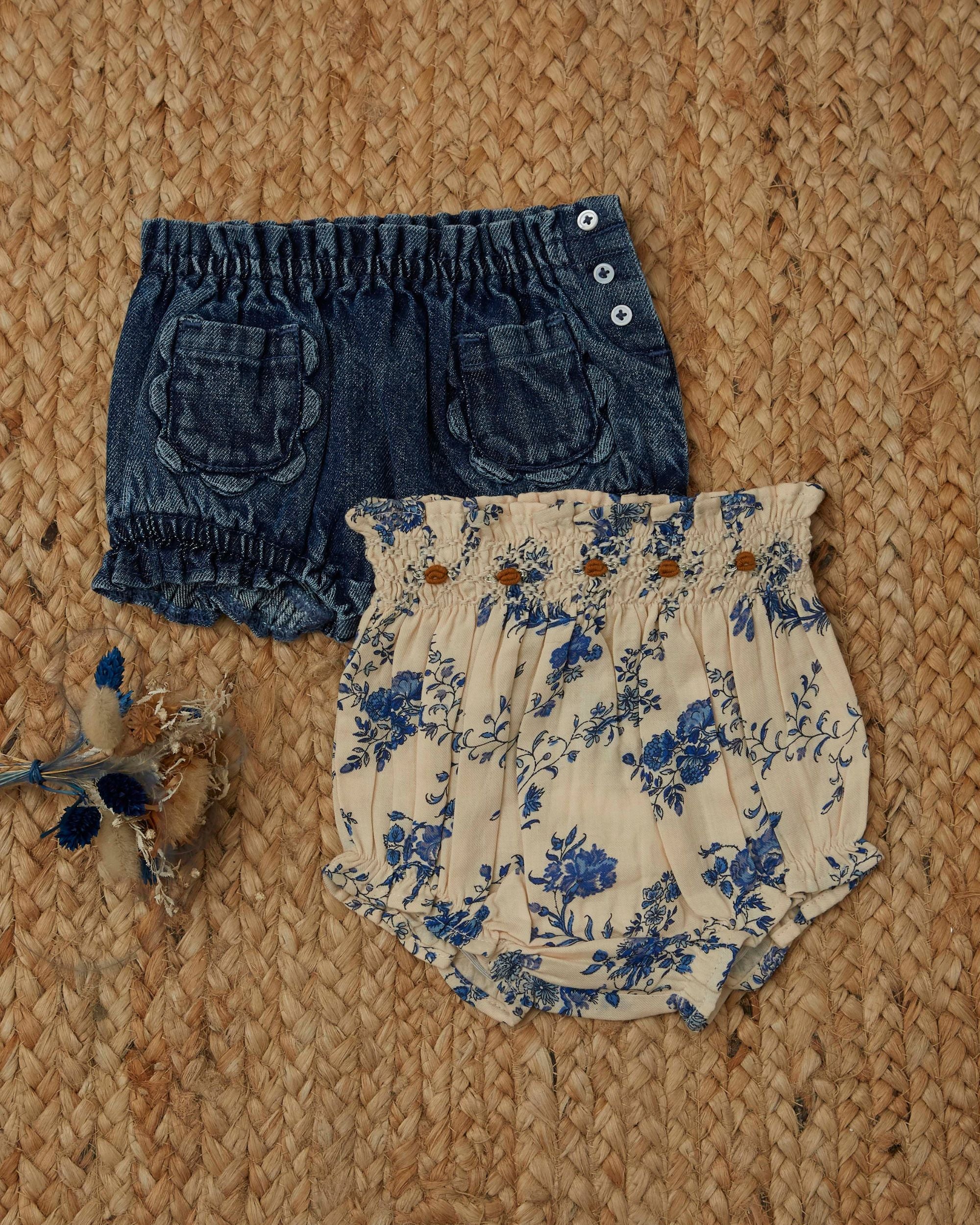 Bloomer - Poches fleurs denim – Image 3