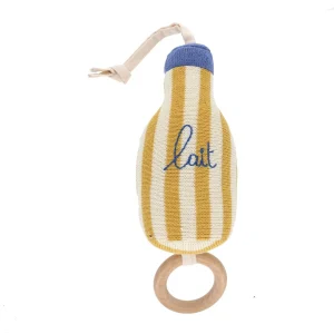 Peluche musicale bouteille de lait - Petit déj