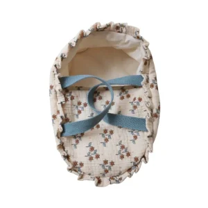 Couffin pour poupée fleuri - À la cueillette