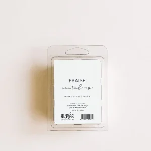 CUBES DE CIRE DE SOYA POUR DIFFUSEUR - Fraise cantaloup