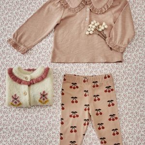 T-shirt - Col poudre