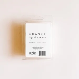 CUBES DE CIRE DE SOYA POUR DIFFUSEUR - Orange épicée
