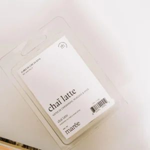 CUBES DE CIRE DE SOYA POUR DIFFUSEUR - Chaï latte