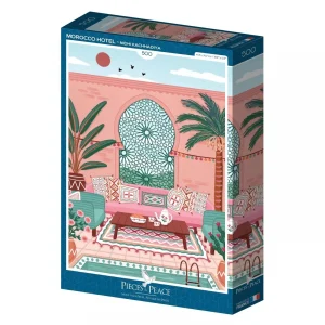Puzzle 500p Morocco Hotel- Pieces and Peace