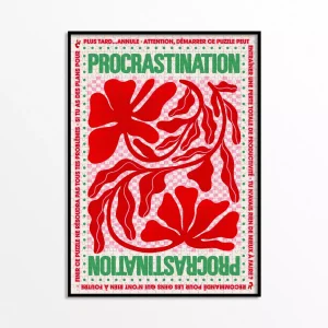 Puzzle 1000 pièces - Procrastination - Piece & Love