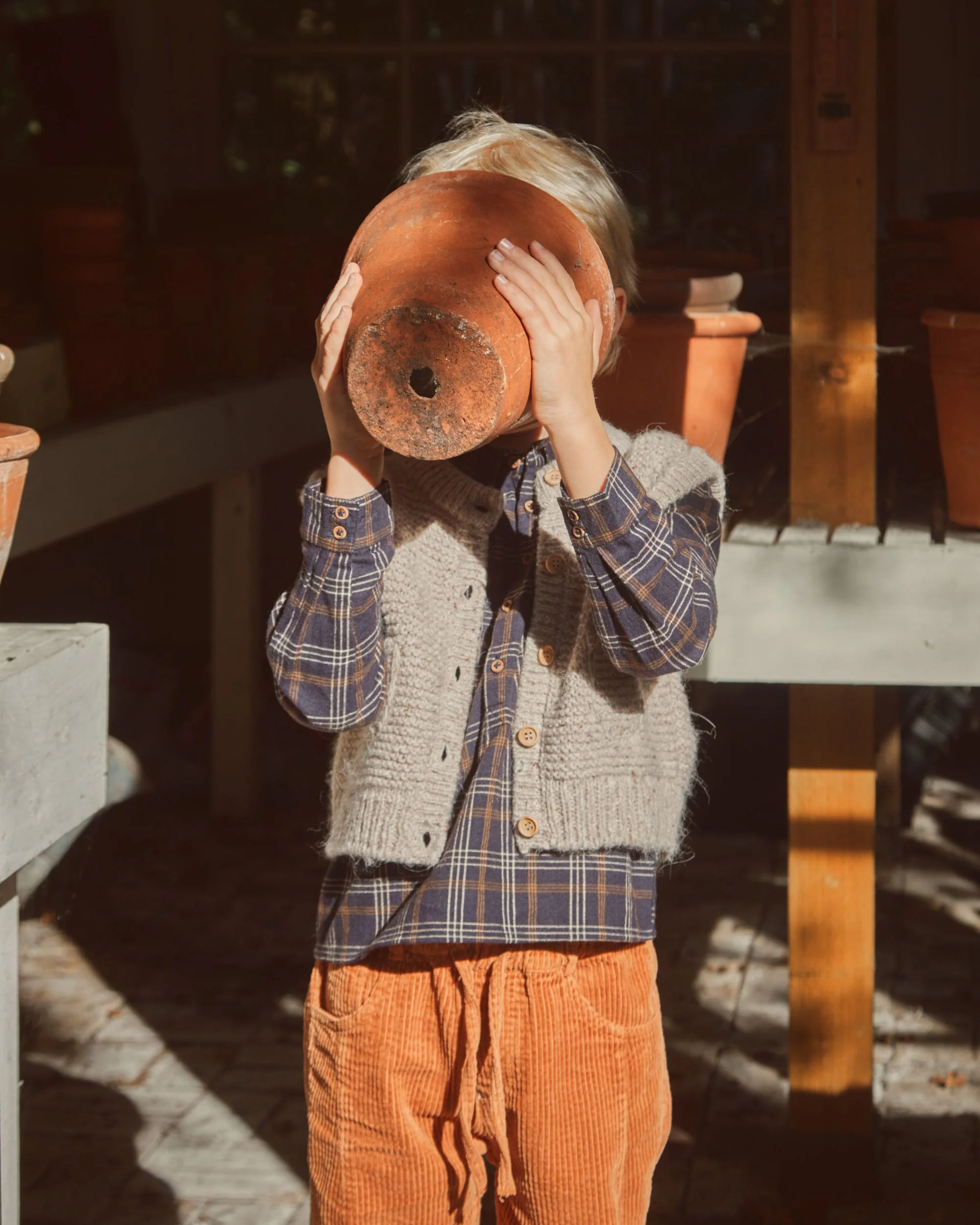 Kurta - Carreaux gavin bitume – Image 3