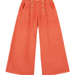 Pantalon - Velours pastèque