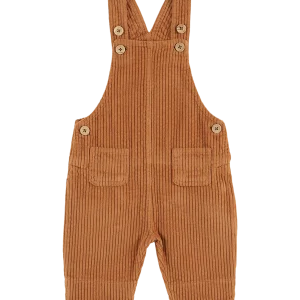 Salopette - Velours orange brun