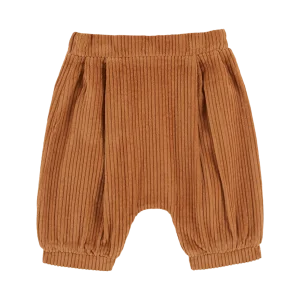 Sarouel - Velours orange brun