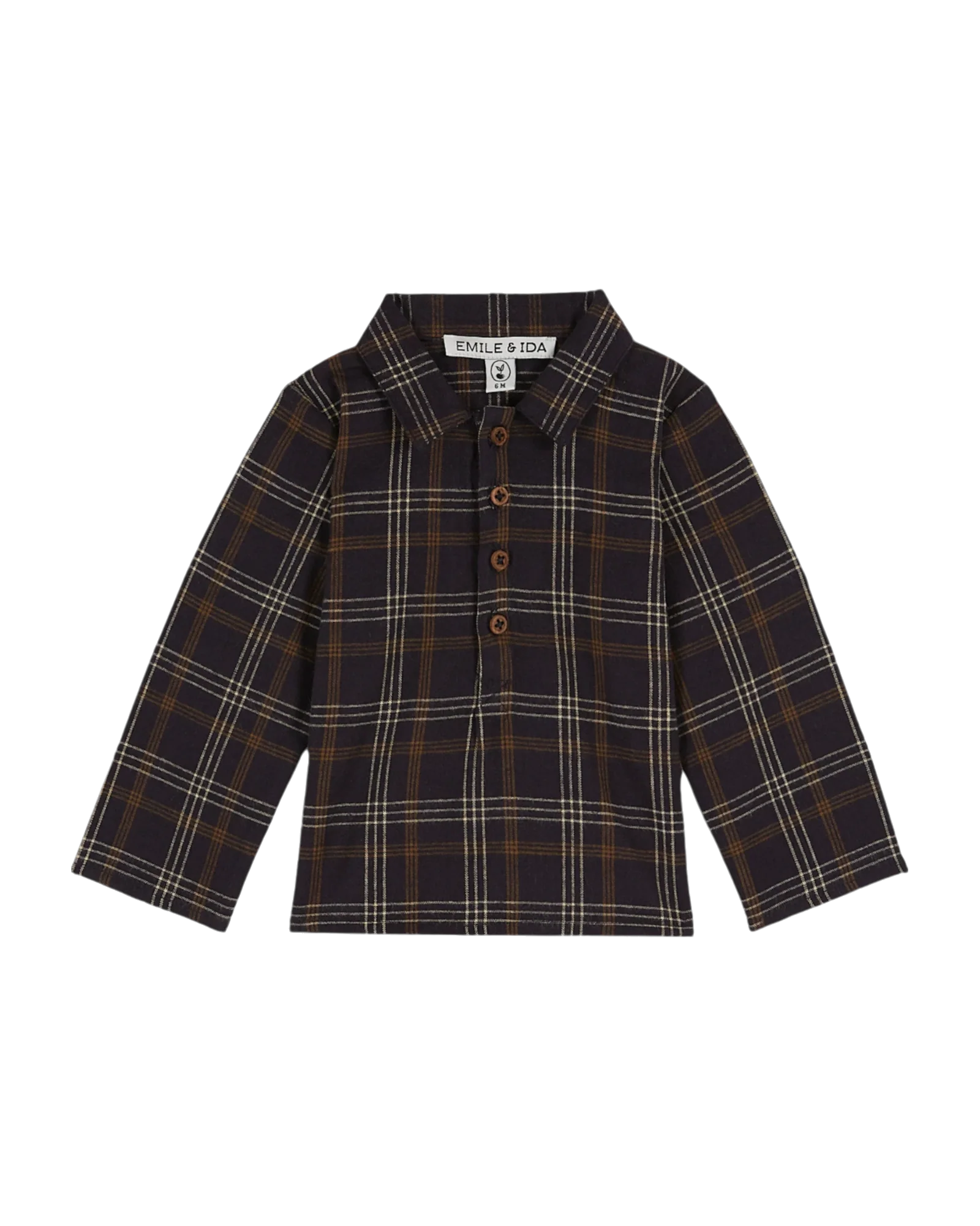 Kurta - Carreaux gavin bitume – Image 5