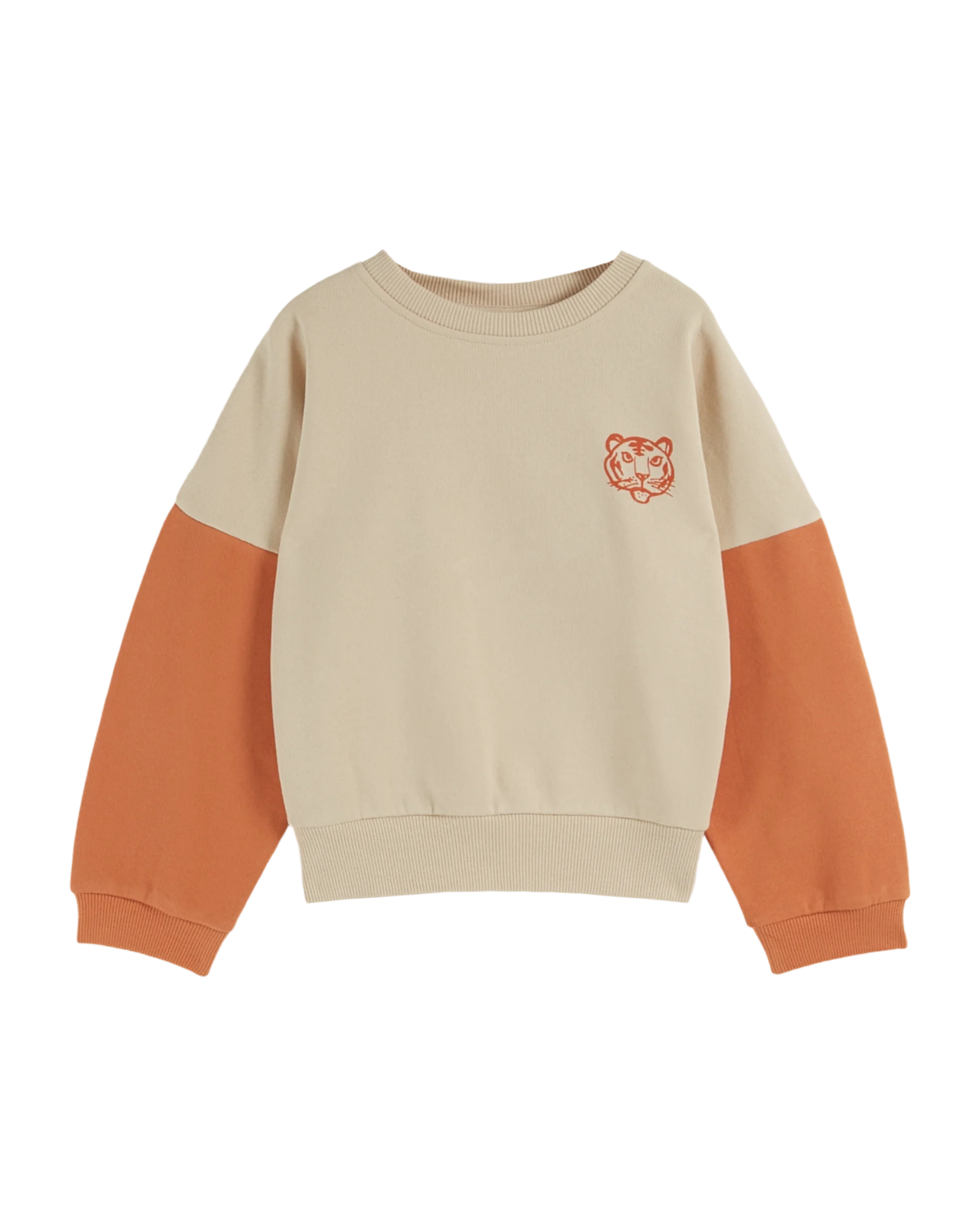 Sweat - Bicolore greige