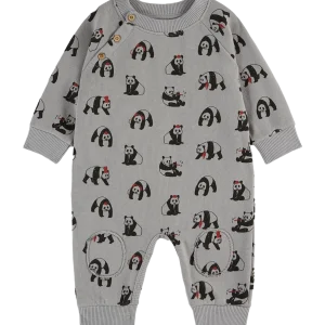 Combinaison - Panda gris