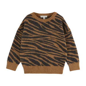 Pull - Jacquard enfant zèbre