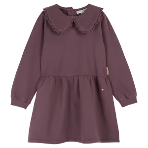 Robe - Coton et teinture bio violet