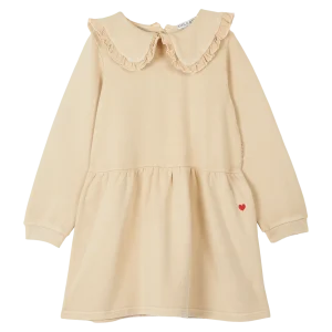 Robe - Coton et teinture bio beige