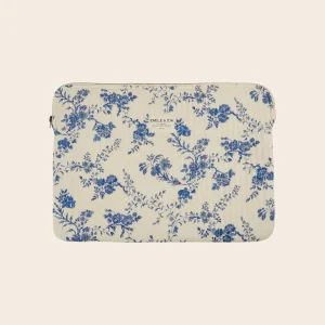 Pochette - Ordinateur orchid bleu