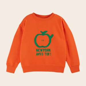 Sweat - New York avec toi coton bio clémentine
