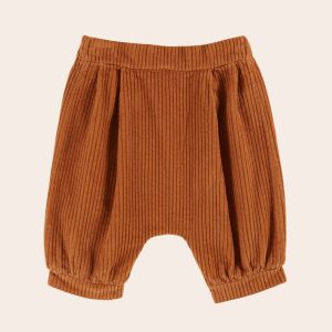 Sarouel - Velours cotelé caramel