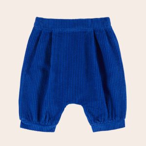 Sarouel - Velours cotelé bleu royal