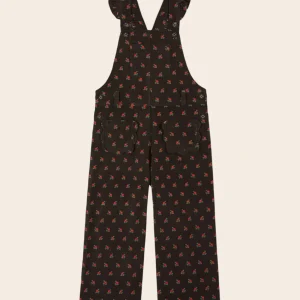 Salopette - Velours poppy noir