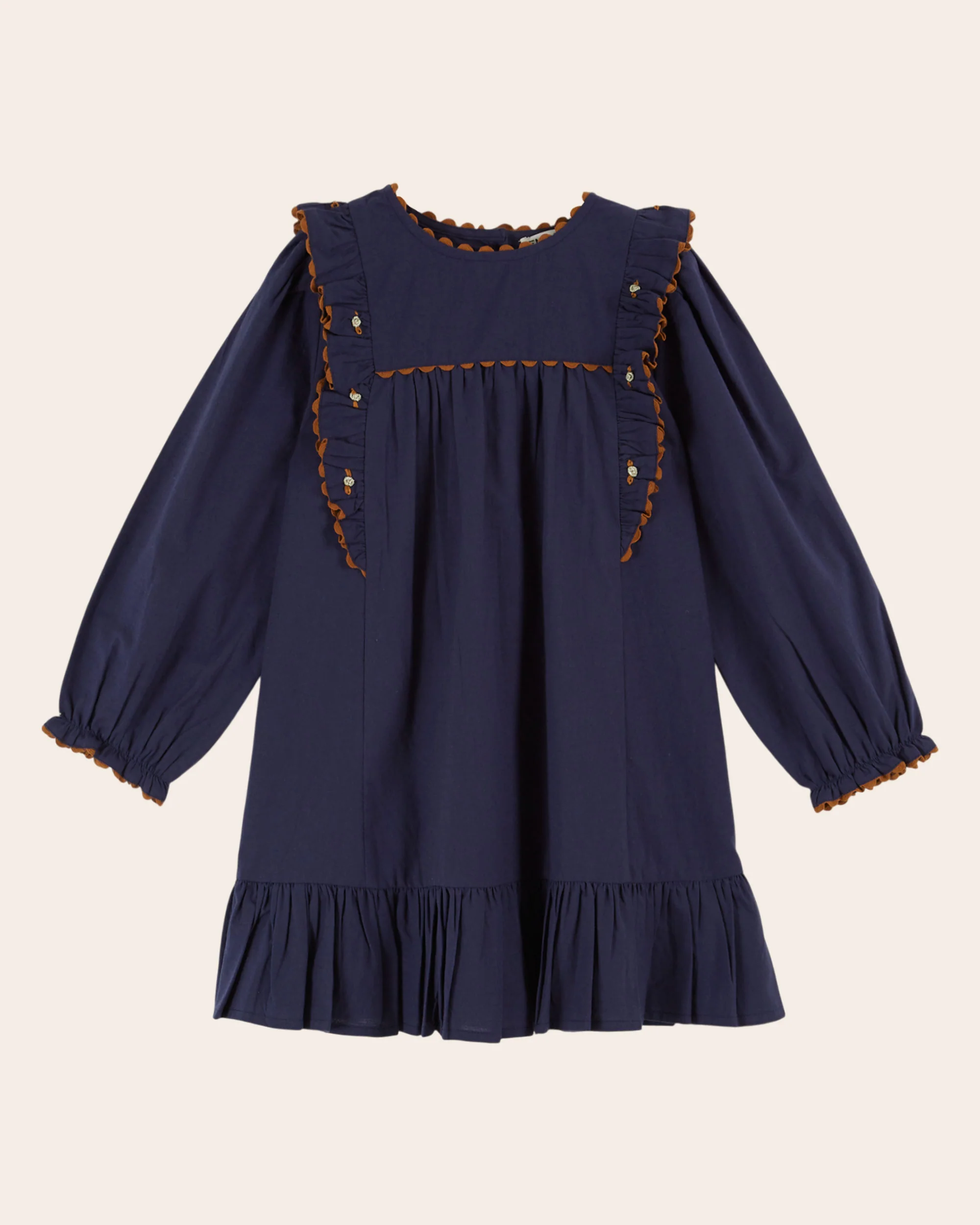 Robe - Volanté navy – Image 2