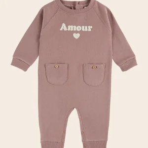 Combinaison - Amour coton bio figue