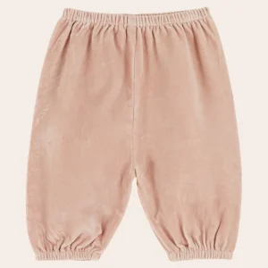 Pantalon bébé - Velours rose