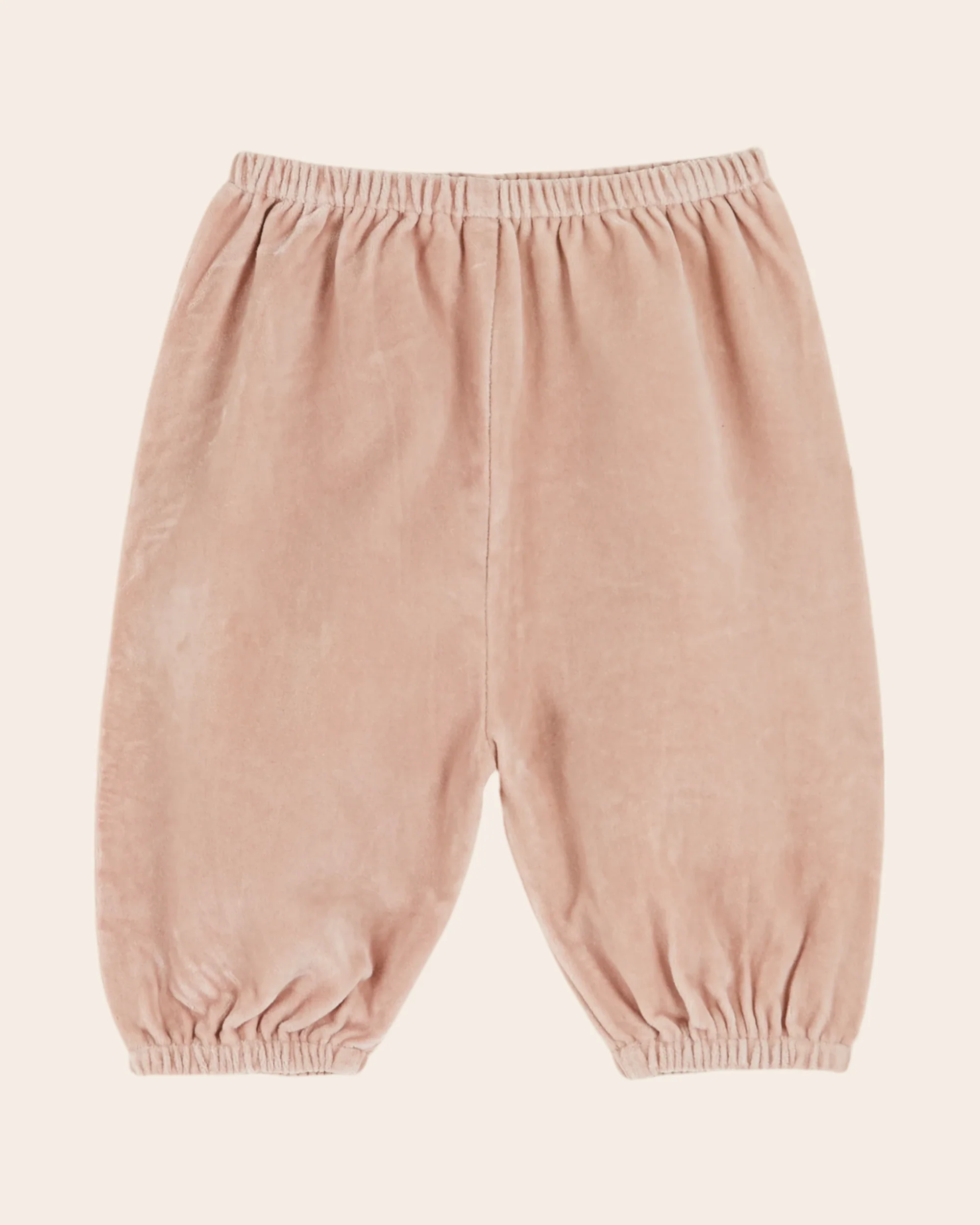 Pantalon bébé - Velours rose – Image 2