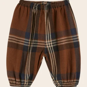 Pantalon - Carreaux marron