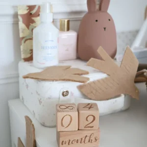 Cube étapes en bois