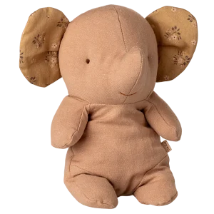 Safari Friends - éléphant small rose poudré