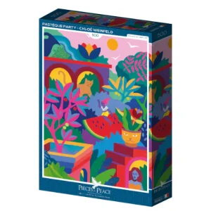 Puzzle 500p Fête de la pastèque- Pieces and Peace