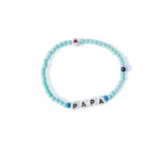 Bracelet bleu ciel Hommes Papa - Nos Petites Babioles