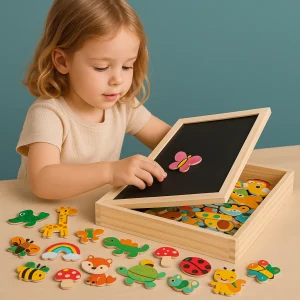 Tableau à Dessin Montessori 2en1