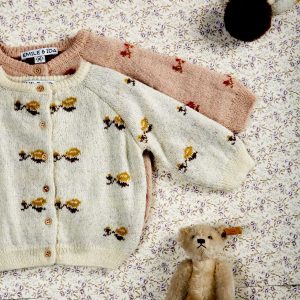 Cardigan - Jacquard écru