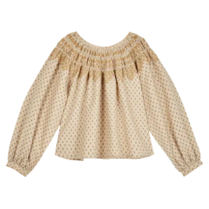 Blouse - Smocké marceau beige