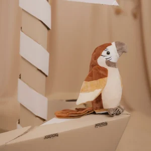 Peluche Pierre le Perroquet - Rusted
