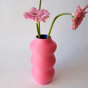 Vase Triptya rose/jaune - Quito