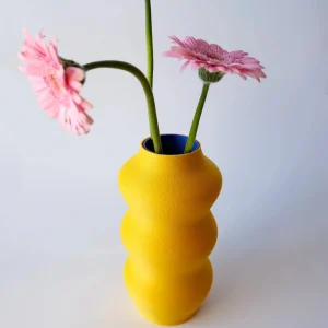 Vase Triptya jaune/bleu - Quito