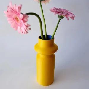 Vase Totem jaune/bleu - Quito