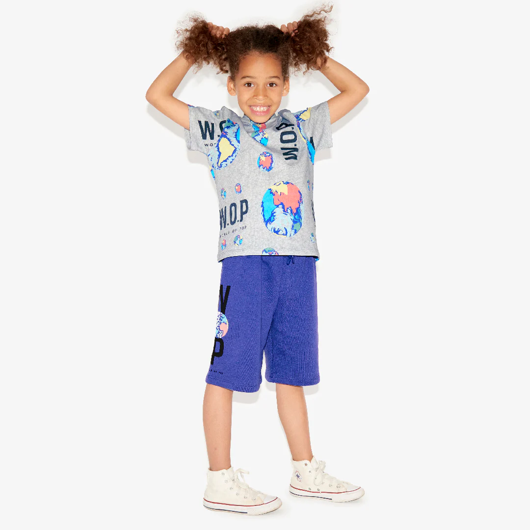 Short long pour enfants en Coton Bio – Image 2
