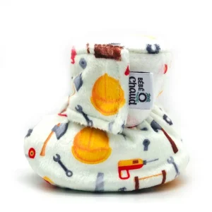 Pantoufles à velcro - Coffre à outils